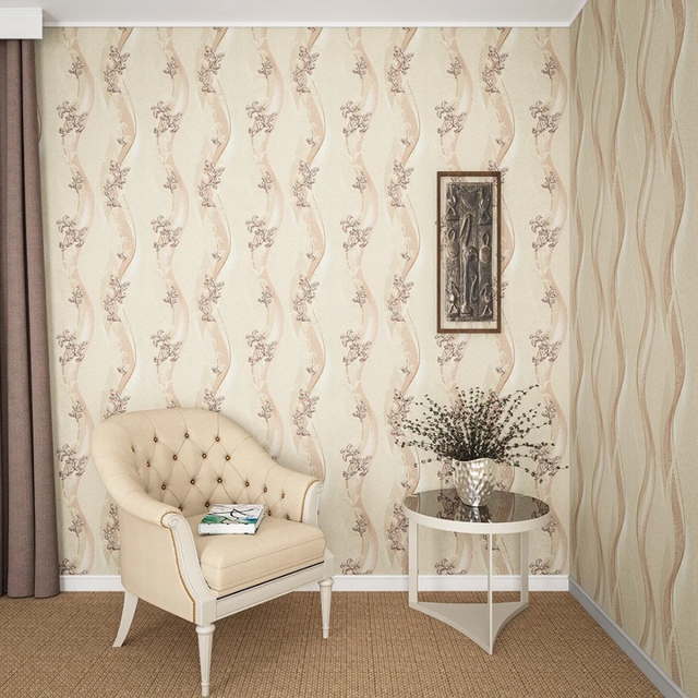 Объемные виниловые обои LS Дания в интерьере