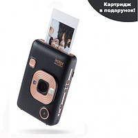 Камера моментальной печати Fujifilm Instax Mini LiPlay Black + Набор бумаги в Подарок!