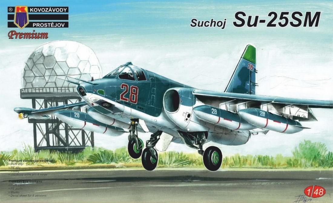 1/48 Kovozavody Prostejov 4806 радянський винищувач Сухой СУ-25 СМ, фото 1