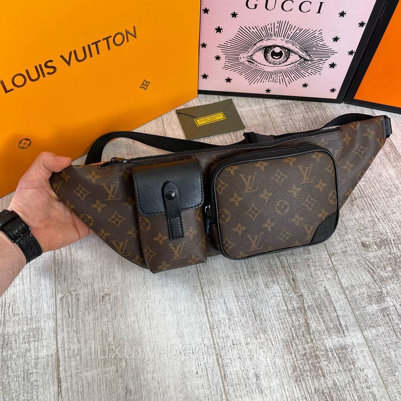 Поясна сумка Louis Vuitton Christopher бананка