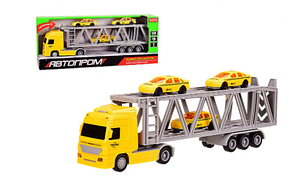 Трейлер метал."Автопром" 1:50,в кор-ці,36,5х7,5х14,5см №7943A(36) КІ