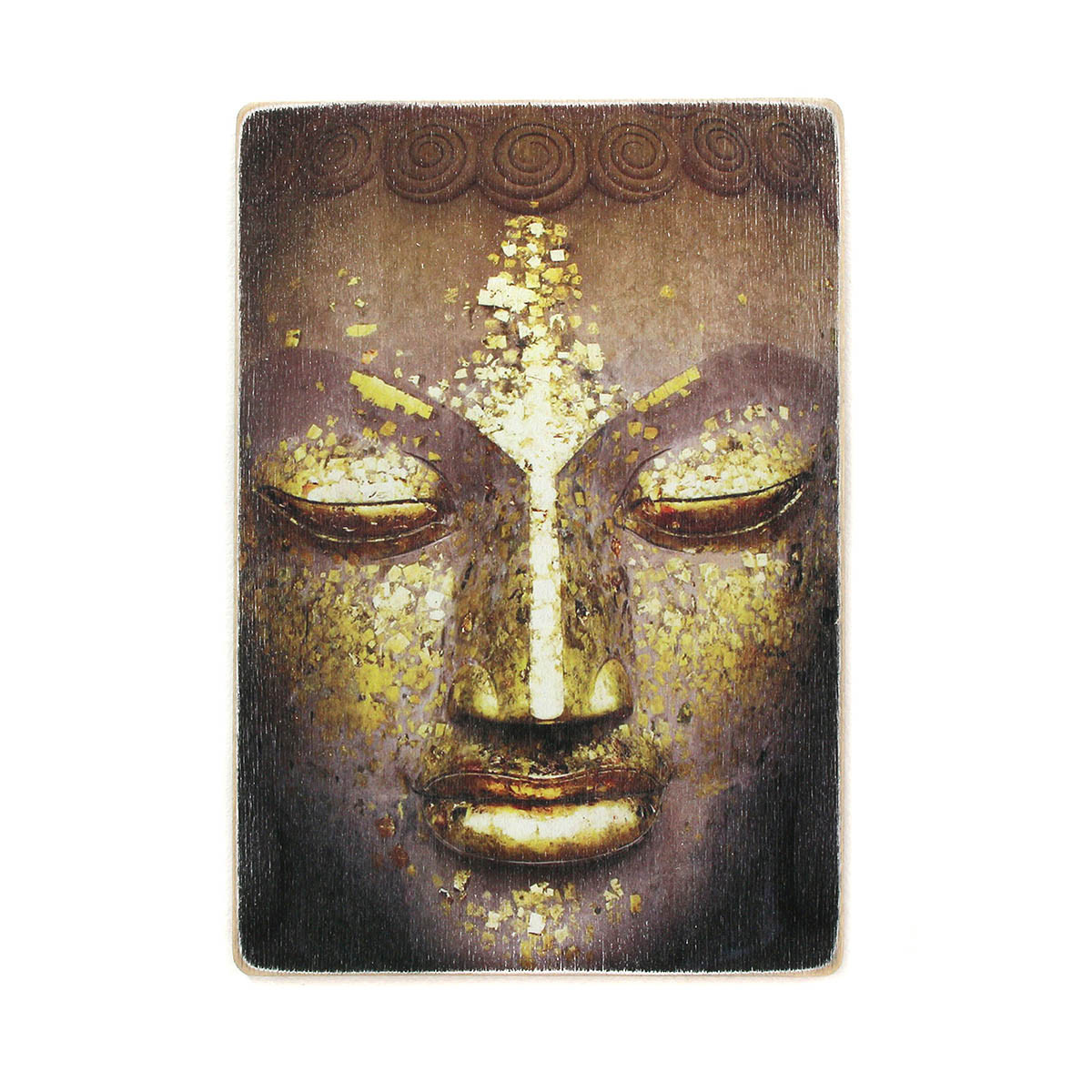Дерев'яний постер "Золотий Будда"