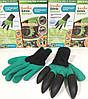 Садові рукавички Garden Genie Gloves з пластиковими наконечниками, фото 9