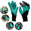 Садові рукавички Garden Genie Gloves з пластиковими наконечниками, фото 10