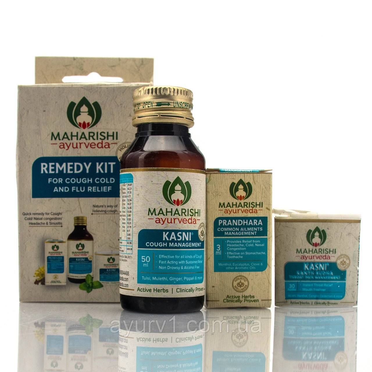 Набір проти застуди для всієї родини від Maharishi Ayurveda Remedy kit