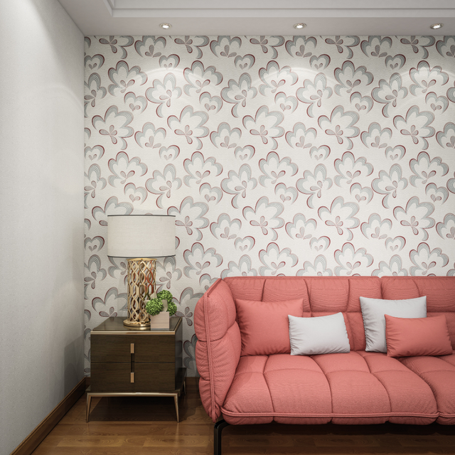 Об'ємні вінілові шпалери LS Аліна в інтер'єрі