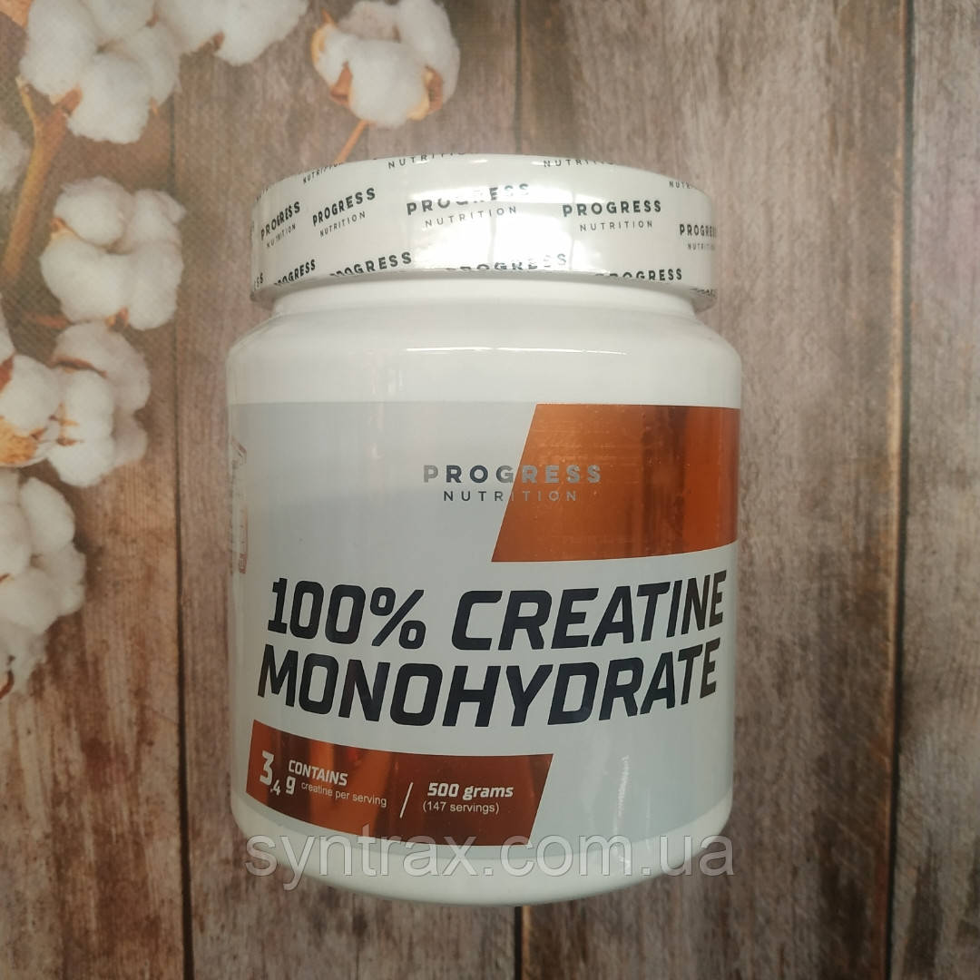 Progress Nutrition Creatine Monohydrate 500 g, креатин моногідрат