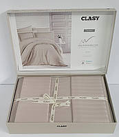 Постельное белье CLASY страйп-сатин 200x220 см Tas Rengi