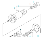 Опора підшипника ротора DM220/230