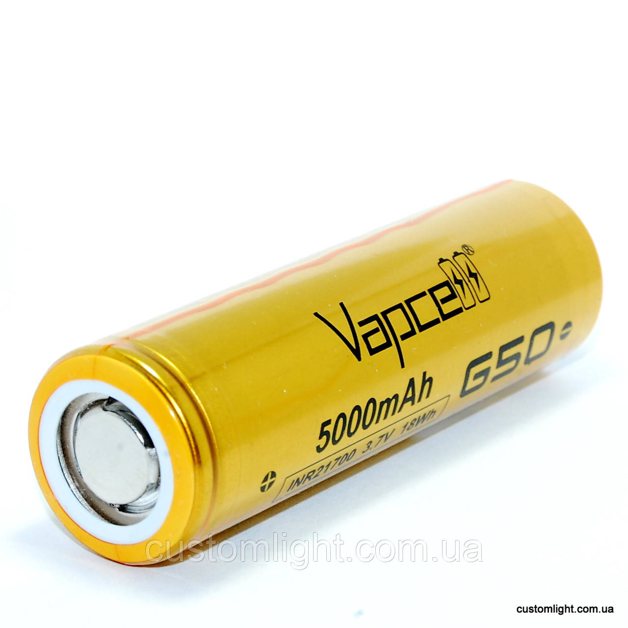 Акумулятор Vapcell INR21700 G50 5000mah 15A