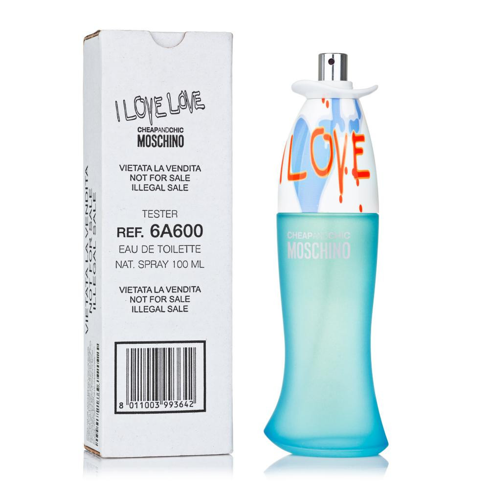 Туалетна вода (тестер) Moschino Cheap & Chic I Love Love 100 мл, фото 1