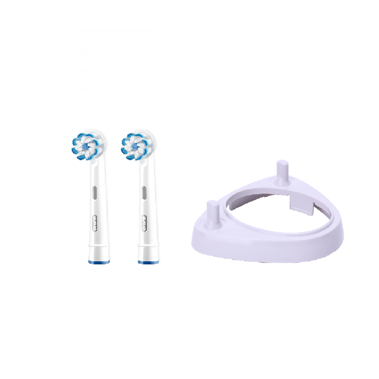 2 Насадки для електрощітки Oral-b Sensi Ultra Thin EB60 + підставка