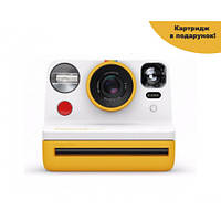 Камера моментальной печати Polaroid Now Yellow + Набор бумаги в Подарок!