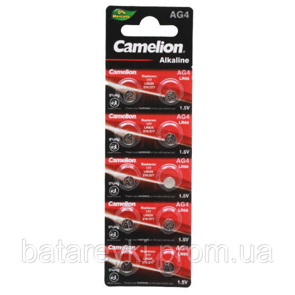 Батарейка Camelion AG4-L626F - фото 1 - id-p994590987