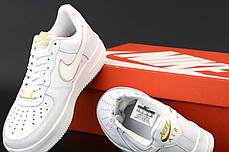 Жіночі кросівки найк Nike Air Force. Білі. ТОП репліка ААА классу, фото 3
