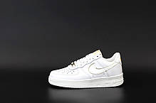Жіночі кросівки найк Nike Air Force. Білі. ТОП репліка ААА классу, фото 2