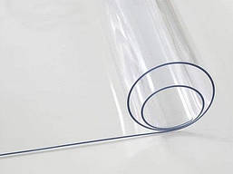 Скатертина м'яке силіконове скло захист для столу і меблів Soft Glass (1.8х1.4м) товщина 1.5 мм Прозора, фото 2