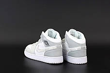 Жіночі кросівки Nike Air Jordan.White. ТОП Репліка ААА класу., фото 3