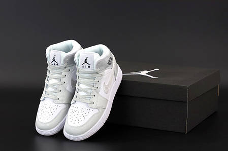 Жіночі кросівки Nike Air Jordan.White. ТОП Репліка ААА класу., фото 2