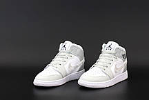 Жіночі кросівки Nike Air Jordan.White. ТОП Репліка ААА класу., фото 2
