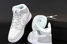 Жіночі кросівки Nike Air Jordan.White. ТОП Репліка ААА класу., фото 3