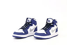 Жіночі кросівки Nike Air Jordan.Blue. ТОП Репліка ААА класу., фото 3