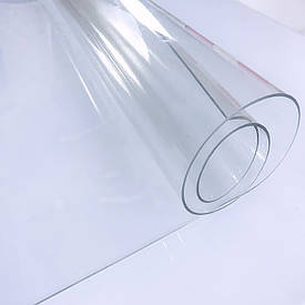 Скатертина м'яке силіконове скло захист для столу і меблів Soft Glass (2.0х1.4м) товщина 1.5 мм Прозора