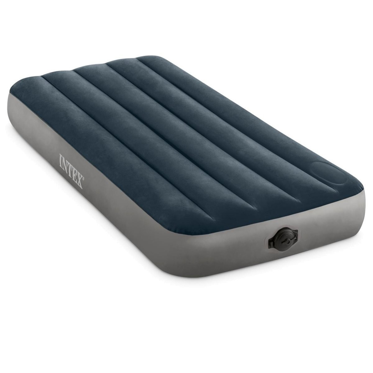 Надувний матрац Intex 64781, 99 x 191 x 25 см, з вбудованим ножним/електро насосом (на батарейках)., фото 1