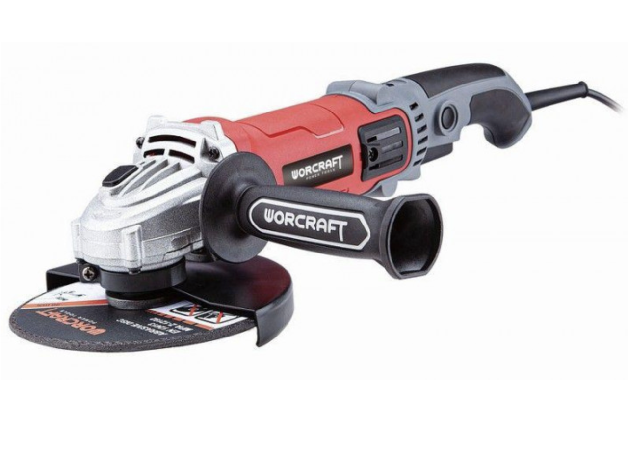 Шліфмашина кутова WORCRAFT AG14-150S, фото 1
