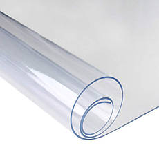 Скатертина м'яке силіконове скло захист для столу і меблів Soft Glass (2.5х1.4м) товщина 1.5 мм Прозора, фото 3