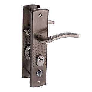 Комплект ручок для китайських дверей Сатин покращена L ліва