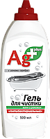 Гель для чищення ванн і раковин "Антибактеріальний" Ag+ 500 мл BIO FORMULA
