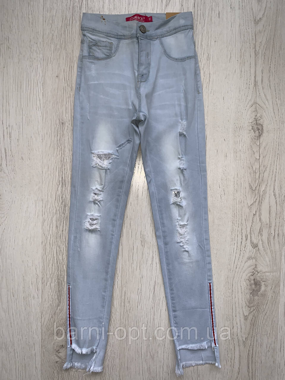 Джинсові брюки для дівчаток, Grace , в наявності 140 рр.