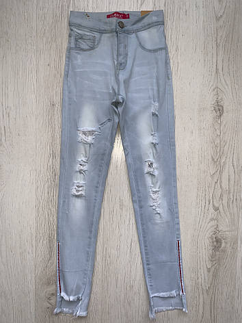 Джинсові брюки для дівчаток, Grace , в наявності 140 рр., фото 2