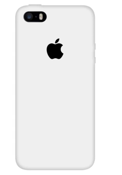 Чохол силіконовий на айфон Silicone Case для iPhone 5 / 5S / SE white (KG-1925)