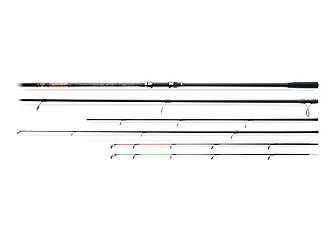 Вудлище 2 в 1 (коропове/фідерне) Brain Apex Double 3.6 м, 180 гр (4.0 lbs), вудилище на коропа/фідер