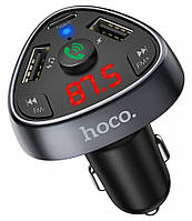 Автомобильный FM модулятор Hoco E51 + PD/BT 2 USB