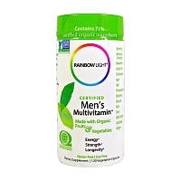 Вітаміни і мінерали Rainbow Light Certified men's Multivitamin 120 caps veg