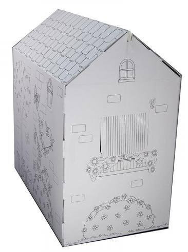 Картонный домик-раскраска - фото 3 - id-p612776217