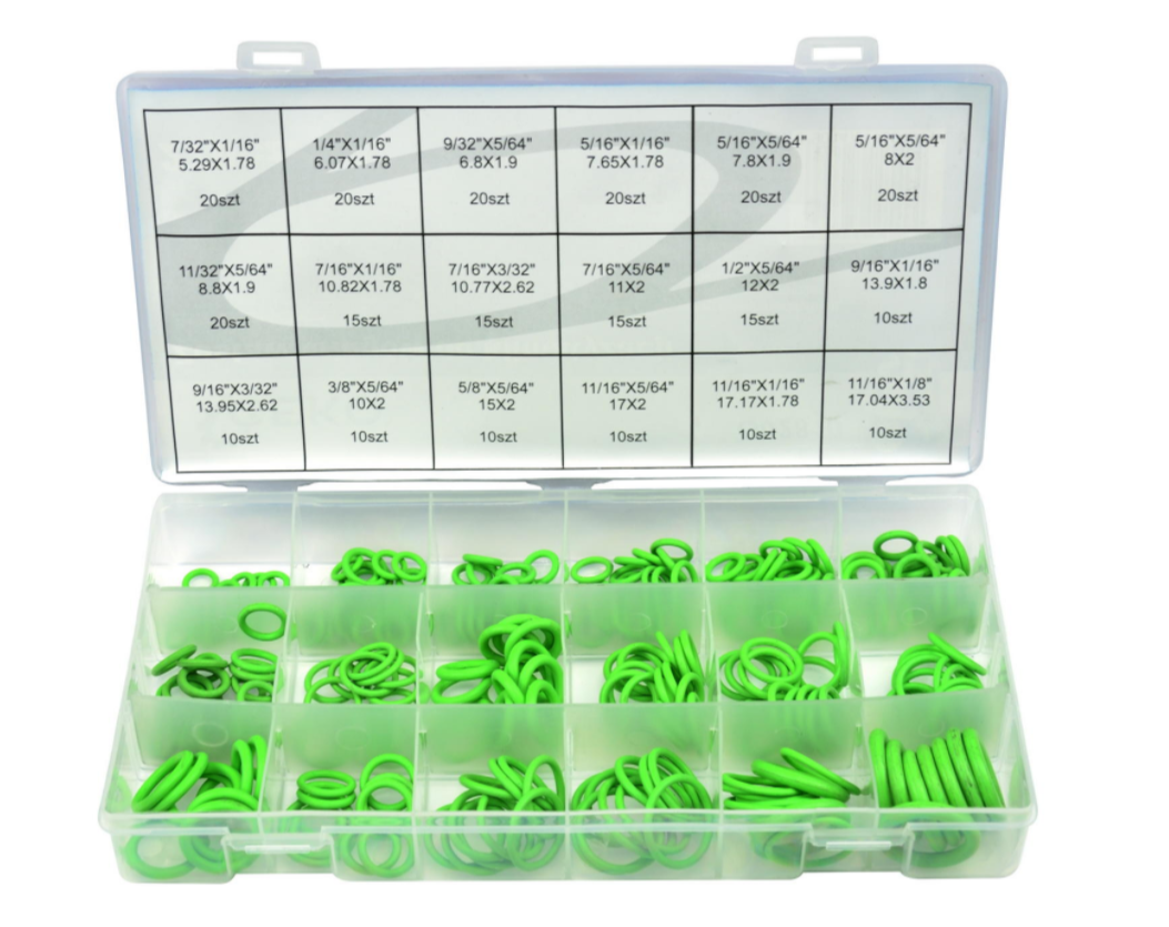 Комплект гумових сальников 270 шт. для кондиціонерів GEKO G02810