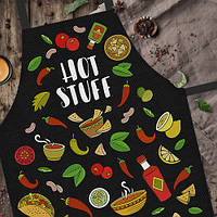 Фартух повнокольоровий Сolorful Hot stuff  75х51 см (FRTC_21M021)