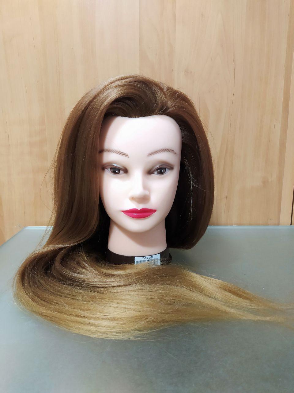 Професійна навчальна голова манекен для зачісок 30% натуральних волосся, Y65-OD-11