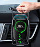 Автомобільний тримач із зарядкою безпровідний для телефону сенсорний на дефлектор автотримач Baseus 15W, фото 9