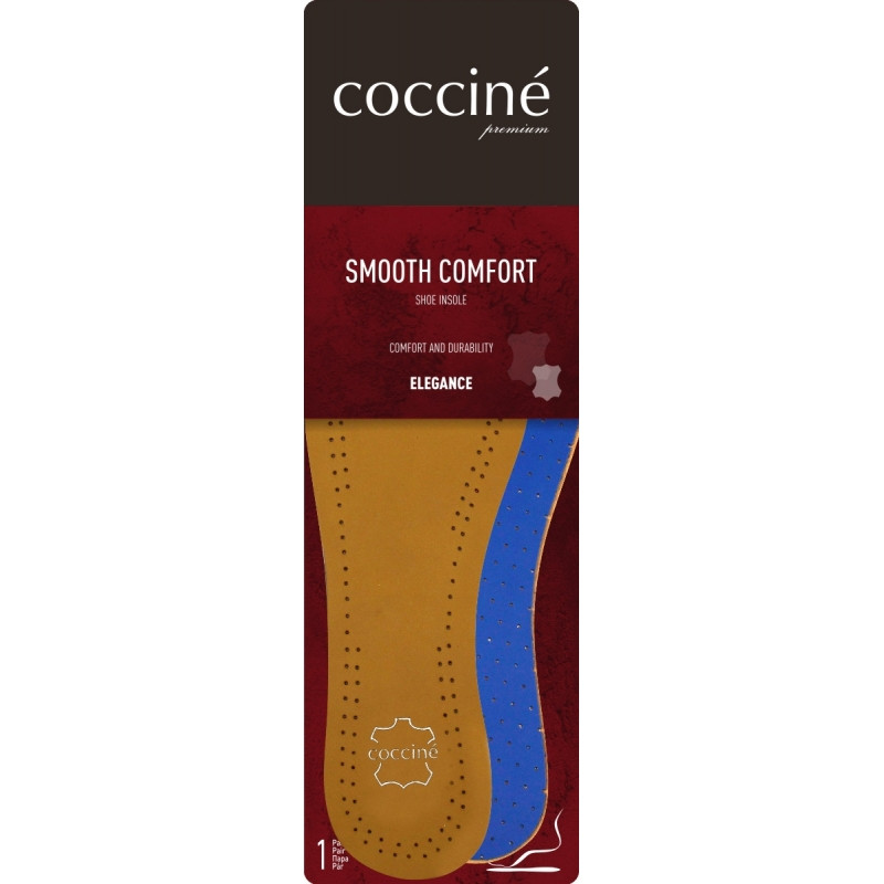 Устілки Coccine Smooth Comfort шкіряні на піні, фото 1