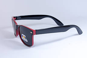 Дитячі окуляри polarized P954-5 чорно-червоні, фото 2