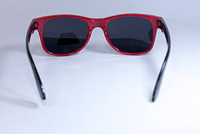 Дитячі окуляри polarized P954-5 чорно-червоні, фото 3