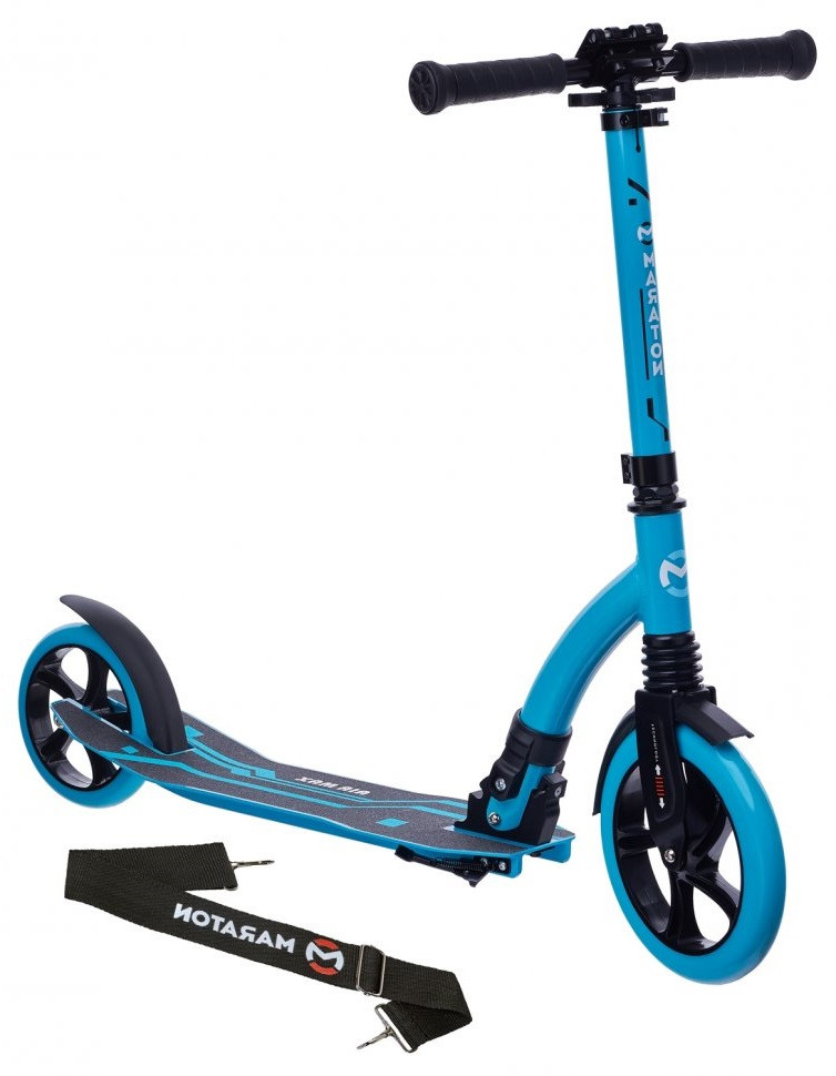 Двоколісний Самокат складаний Maraton Air Max (синій), фото 1