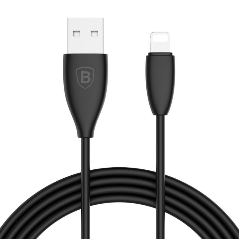 Кабель Baseus Small Pretty Waist Cable USB to Lightning 2A 1m CALMY-01 Black