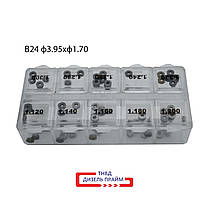Регулювальна шайба форсунки Denso Rail Bosch. Ø 3,95х1,70 мм. (B24) 1,120-1,300 мм., фото 5