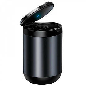 Автомобільна попільничка Baseus Premium Car Ashtray Black/Grey CRYHG01-0G